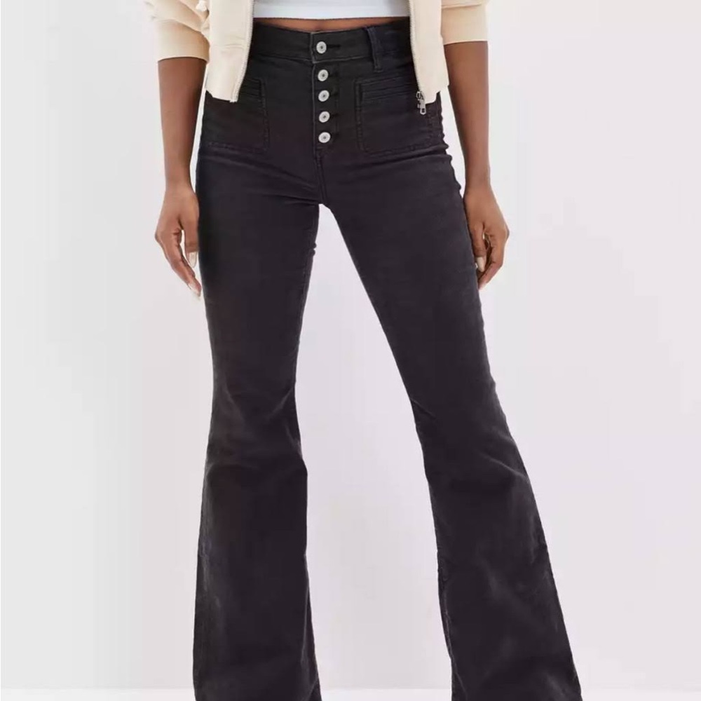 American eagle Black corduroy pants